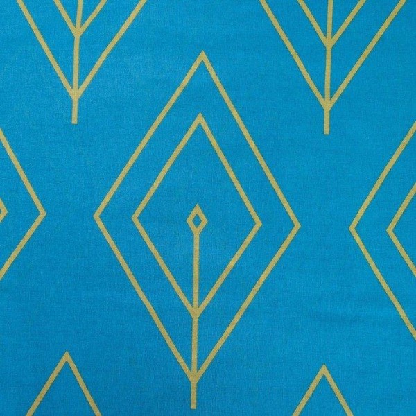 Постельное бельё Этель 1,5 сп «Бирюзовый лепесток» 143х215см, 150х214см, 70х70см-2 шт