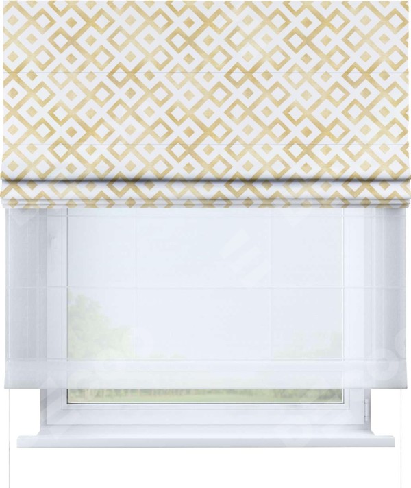 Римская штора «Кортин» день-ночь «Этника»