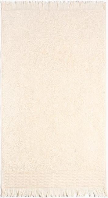 Полотенце махровое Love Life «Аморе» 70х140 см, молочный, 100% хл, 450 гр/м2