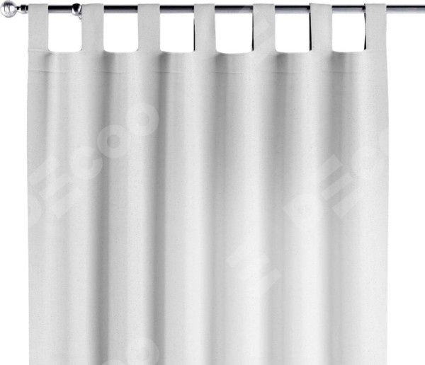 Комплект штор на петлях лён цвет белый