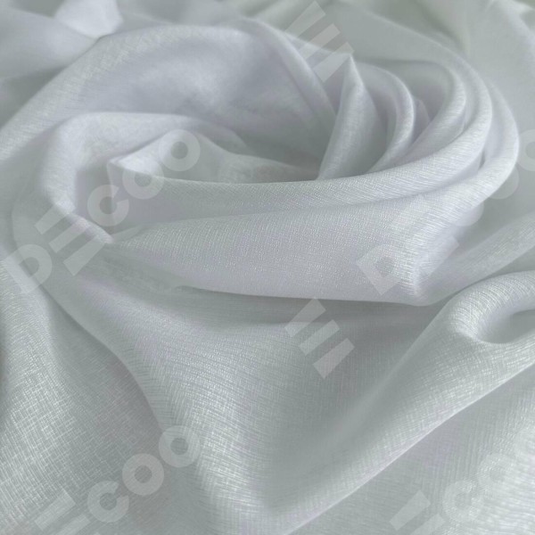 Тюль Белый V-01