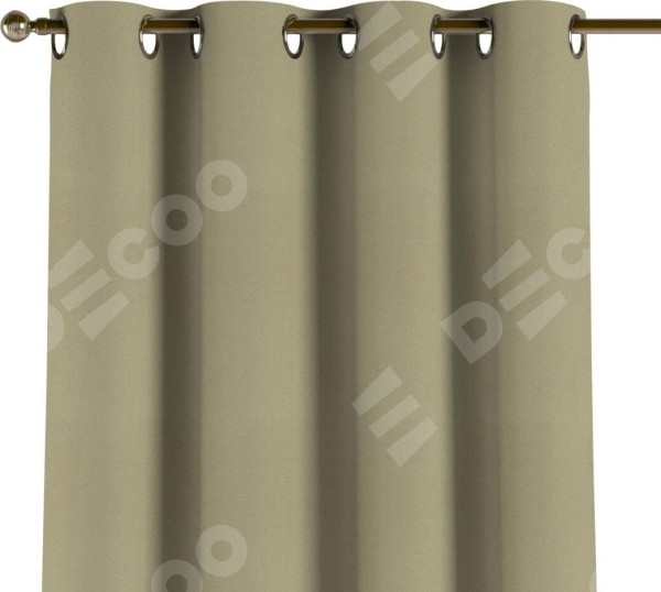 Комплект штор на люверсах блэкаут однотонный милано капучино