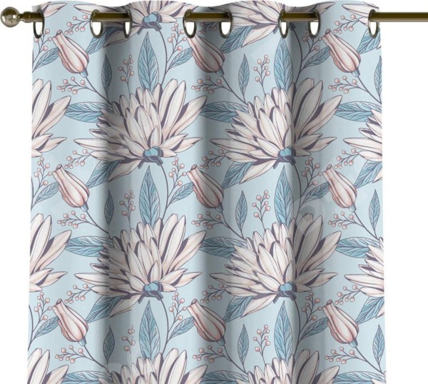Комплект штор на люверсах «Романтическое утро»