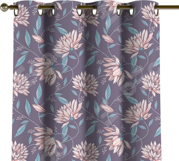 Комплект штор на люверсах «Романтический вечер»