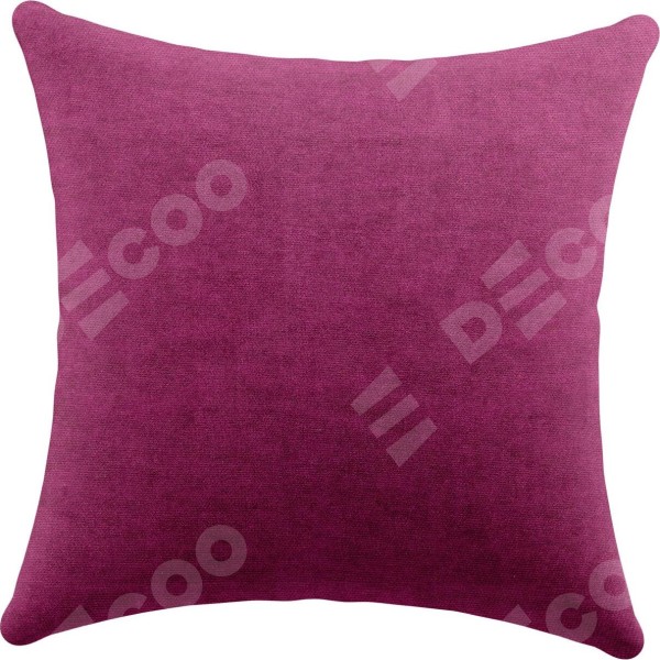 Подушка декоративная Cortin, ткань велюр, вельвет, цвет фиолетовый, размер 40х40 см
