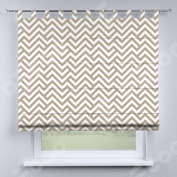Римская штора на петлях «Лабиринт»