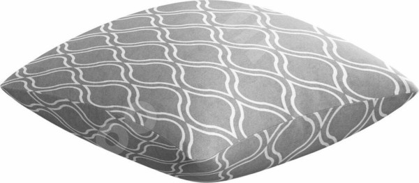 Подушка квадратная Cortin «Тайны востока серый»