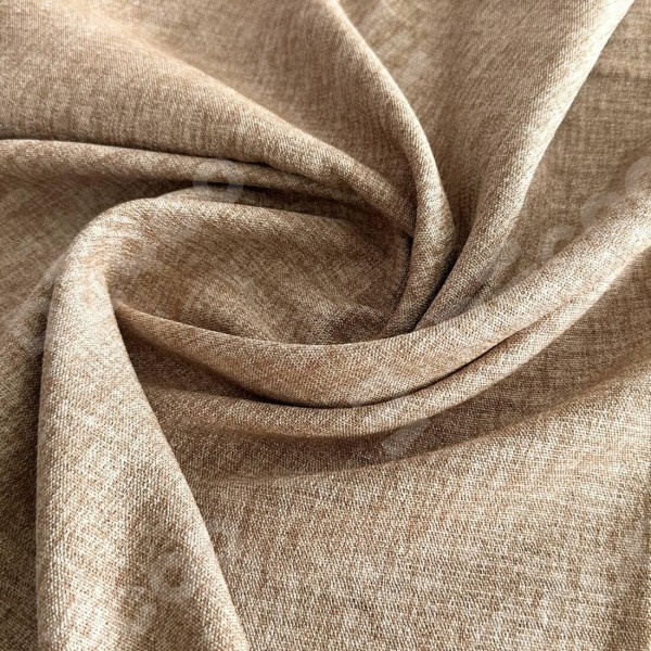 Рогожка димаут Светло-коричневый 91017