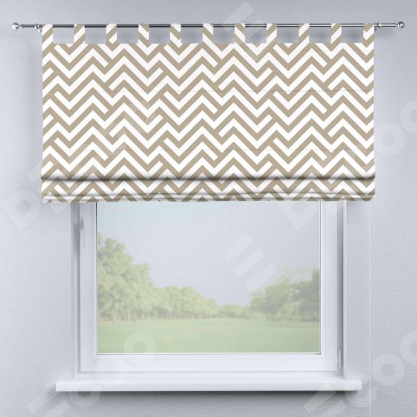 Римская штора на петлях «Лабиринт»