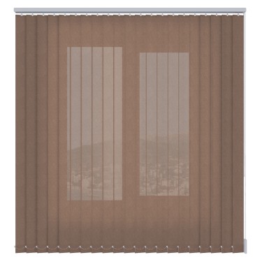 Вертикальные жалюзи Фокус 11 капучино