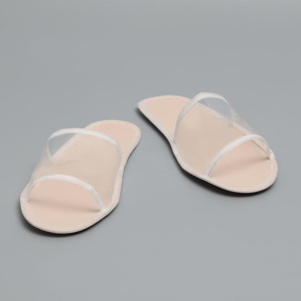 Тапочки  "Водолей" белые, одноразовые