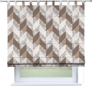 Римская штора «Кортин» на петлях «Шеврон Либерти»