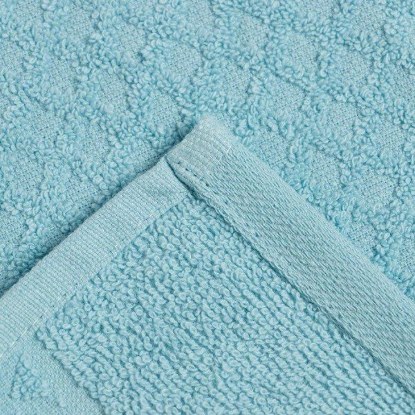 Полотенце махровое Love Life "Silky dream" 50х90 см, аквамарин, 100% хл, 400 гр/м2