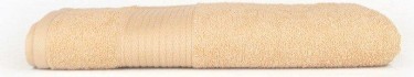 Полотенце махровое гладкокрашеное Турон Текс 70х130см, бежевый, 325г/м, хл 100%