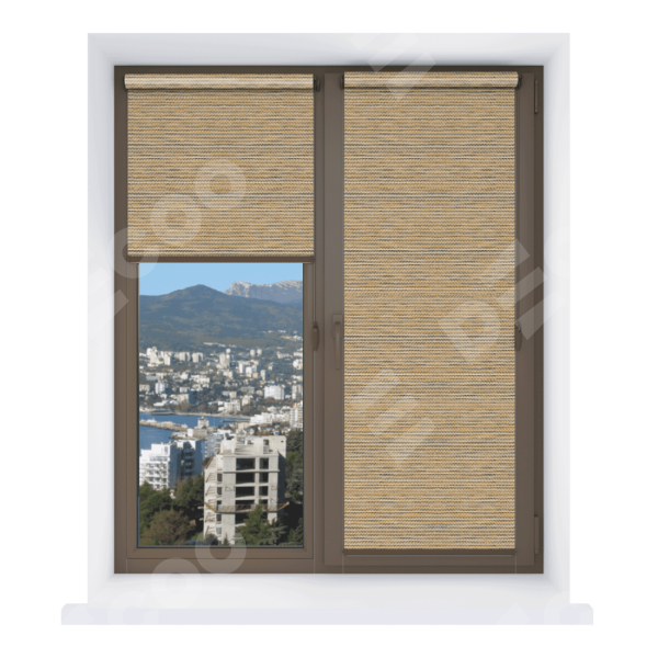 Рулонная штора Мини Сафари 055