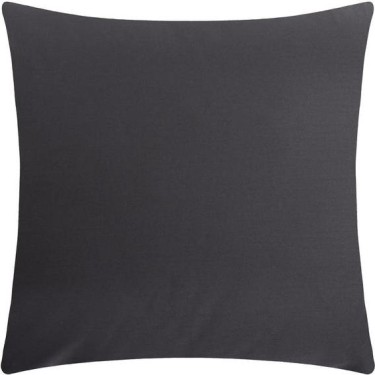 Наволочка Этель 70*70 см, цв.темно-серый, 100% хлопок, мако-сатин, 125 г/м²