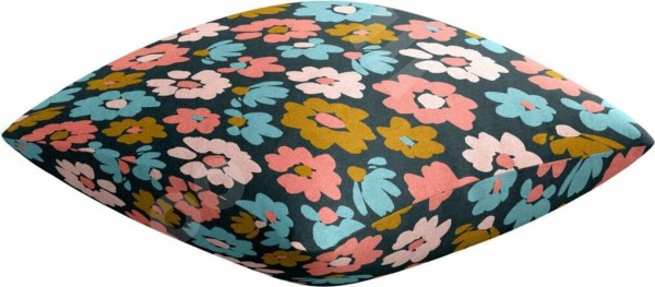 Подушка квадратная Cortin «Яркие цветы»