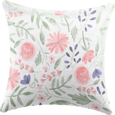 Подушка квадратная Cortin «Изысканные цветы»