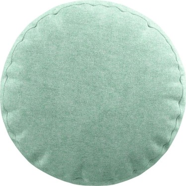 Подушка круглая Cortin лён кашемир мятный