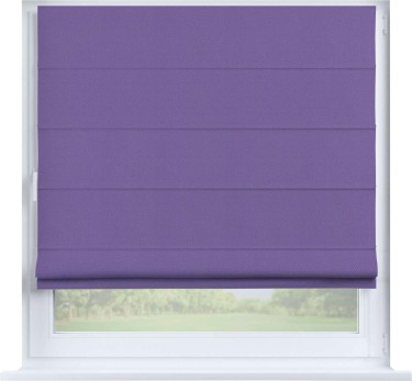Римская штора «Кортин» на створку, ткань блэкаут однотонный, сиреневый
