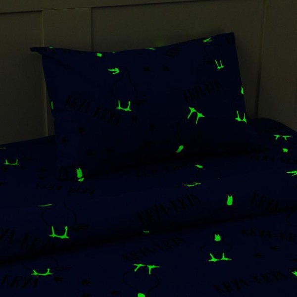 Постельное бельё Этель 1,5 сп "Krya", 143х215 см, 150х214 см, 50х70 см -1 шт, 100% хлопок, бязь