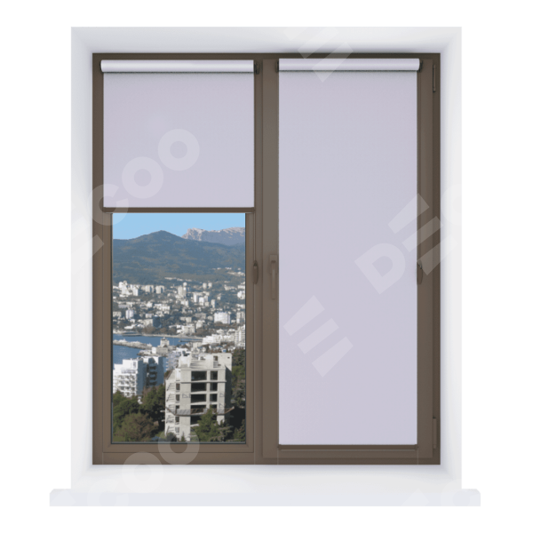 Рулонная штора Мини Респект DM лаванда 42