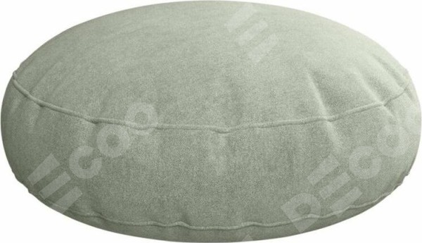 Подушка круглая Cortin вельвет светло-серый