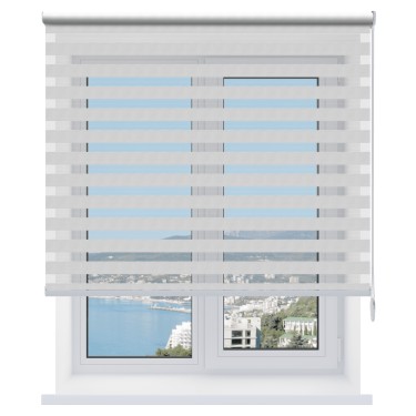 Рулонная штора День-ночь Shade белый