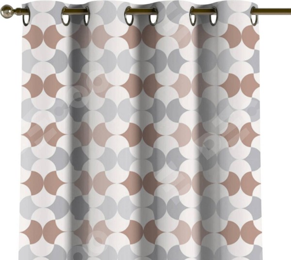Комплект штор на люверсах «Модерн светлый»