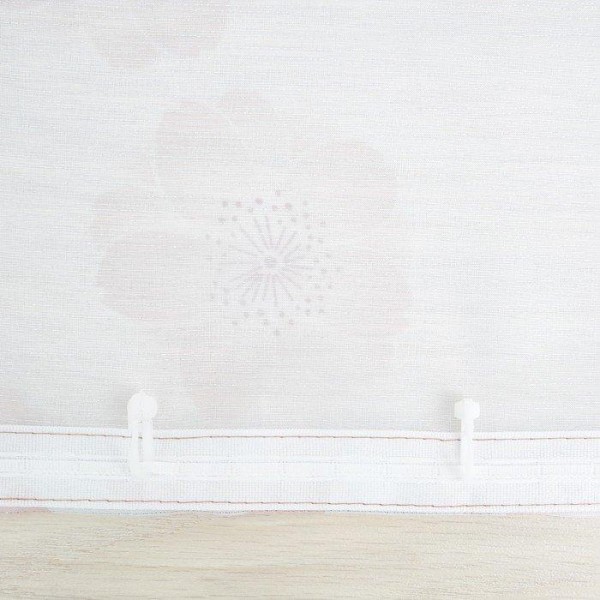 Штора для кухни 140х160 см, цвет какао