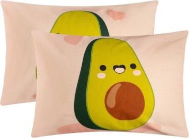 Комплект наволочек "Этель" Авокадо 50х70 см - 2 шт, 100% хлопок, бязь