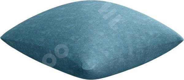 Подушка квадратная «Кортин» софт мрамор голубой