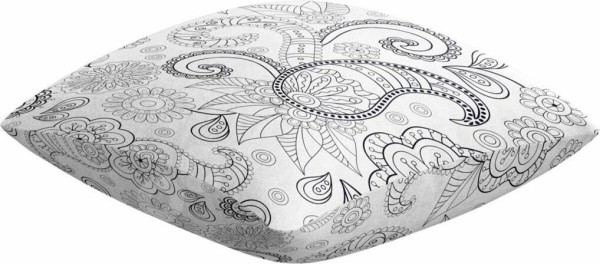 Подушка квадратная Cortin «Изысканный пейсли»