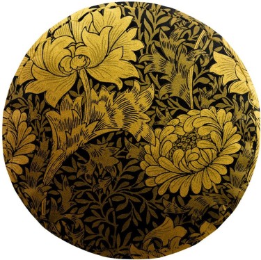 Подушка круглая Cortin «Ремикс морриса»