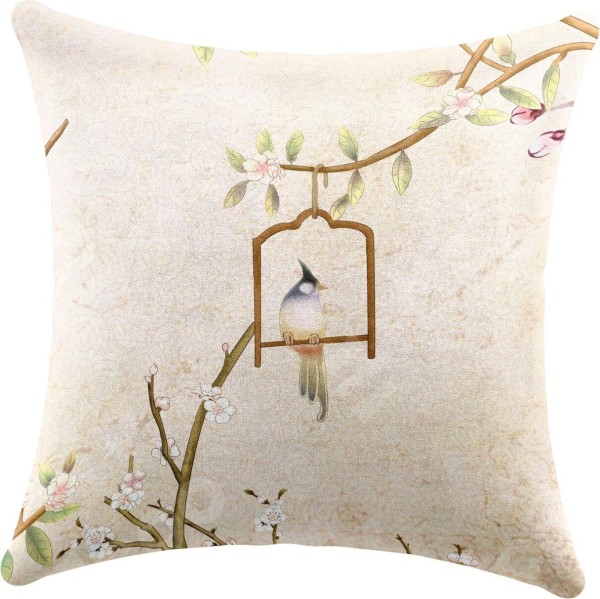 Подушка квадратная Cortin «Весенний сад»