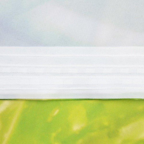 Фотошторы кухонные «Лайм», размер 145 х 160 см - 2 шт., габардин