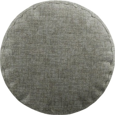Подушка круглая «Кортин» рогожка димаут серый дуб