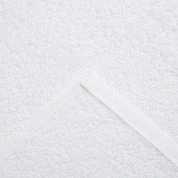 Полотенце махровое Экономь и Я 50х90 см, цв. белый, 100% хлопок, 320 гр/м2