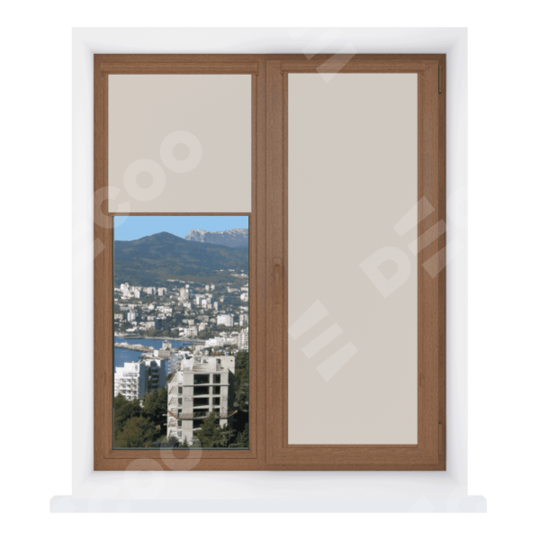 Рулонная штора Уни 2 Респект DM 022 пудра