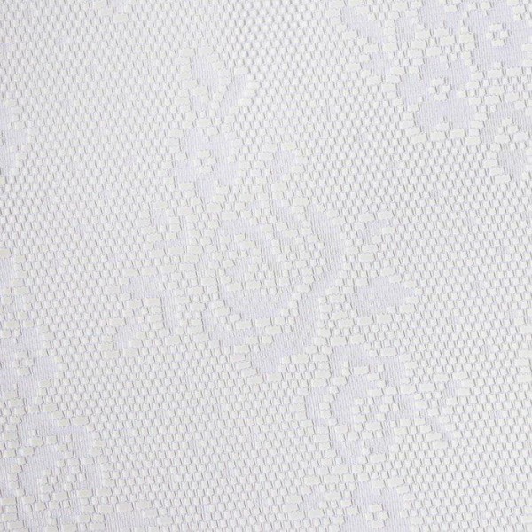 Тюль кухонная со шторной лентой, 145х285 см, цвет белый, пэ